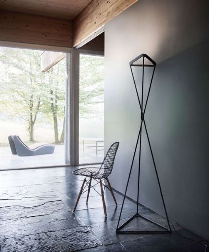 Luceplan Tango Gulvlampe H: 167 cm - Nero