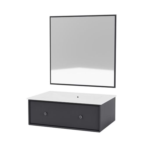 Montana Bathroom Type 2 - 04 Anthracite / Beige Grains Table Top