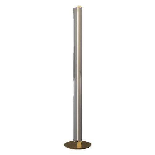 ANTIDARK Lirra Floor Lamp H: 127 cm - Metal/Brass