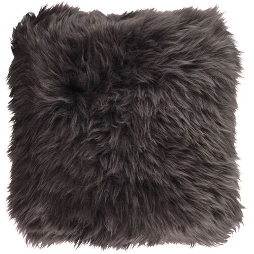 Natures Collection Cushion of New Zealand Sheepskin 50x50 cm - Walnut OUTLET