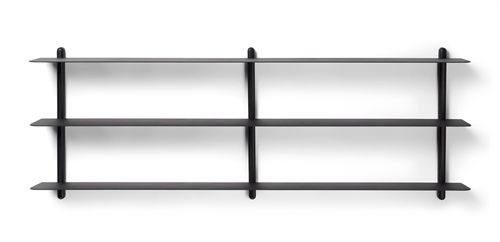 Gejst Nivo Hylde D Large H: 65 cm - Black/Ash OUTLET