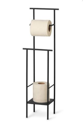 Ferm Living Dora Toilet Paper Stand H: 61,7 cm - Black OUTLET