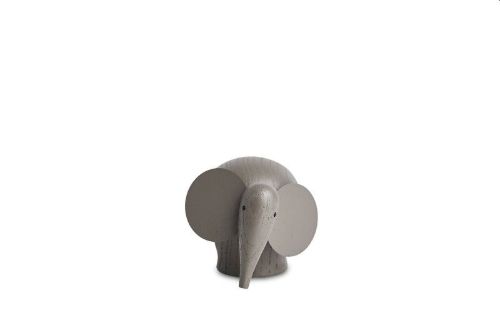 Woud Nunu Elephant Mini H: 7,8 cm - Taupe OUTLET