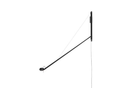 HAY Fifty-Fifty Wall L: 187 cm - Soft Black OUTLET