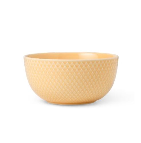 Lyngby Porcelæn Rhombe Color Skål Ø: 13 cm - Sand OUTLET