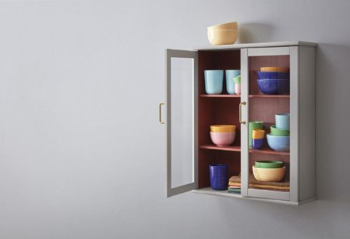 Lyngby Porcelæn Rhombe Color Skål Ø: 13 cm - Sand OUTLET