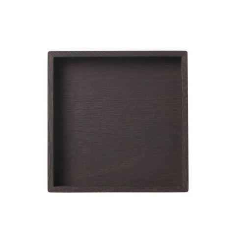 Louise Roe Tray Square 28x28 cm - Smoked Oak OUTLET