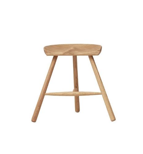 Form & Refine Shoemaker Chair No. 49 SH: 46 cm - White Oiled Oak OUTLET