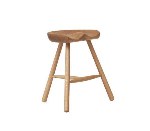 Form & Refine Shoemaker Chair No. 49 SH: 46 cm - White Oiled Oak OUTLET