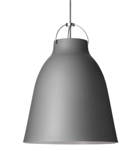 Fritz Hansen Caravaggio Pendel P3 Ø: 40 cm - Matt Grey45 OUTLET