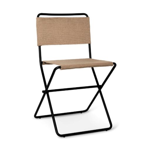 Ferm Living Desert Dining Chair 46x79 cm - Black/Sand OUTLET