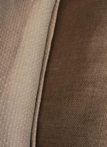 Louise Roe Heavy Cushion 60x60 cm - Dark Beige OUTLET