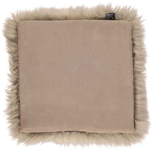 Natures Collection Seat Cover New Zealand Sheepskin Long Wool Square 37x37 cm - Taupe OUTLET