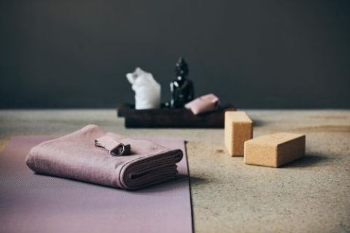 Nordal Yoga Cotton Blanket 150x200 cm - Beige OUTLET