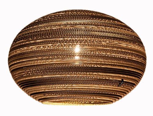 Think Paper Lazy Lamp Ø: 29 cm - Natur OUTLET