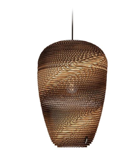 Think Paper Baggy Spiral Lamp Ø: 29 cm - Natur OUTLET
