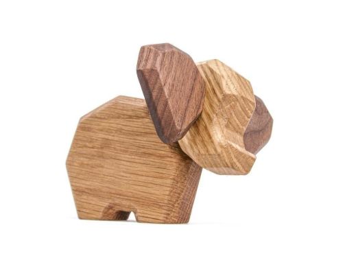 FableWood Lille Elefant 8x11 cm - Eg