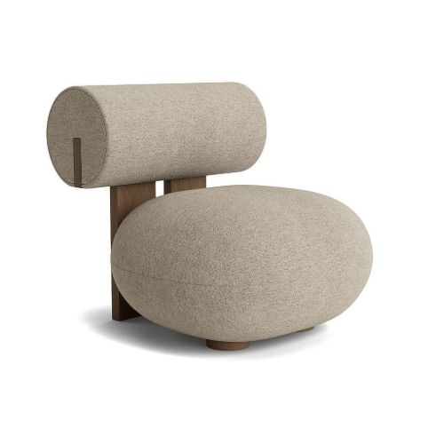 Norr11 Hippo Lounge SH: 39 cm - Barnum Col 3/Light Smoked Oak OUTLET