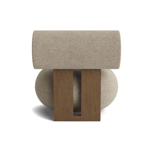 Norr11 Hippo Lounge SH: 39 cm - Barnum Col 3/Light Smoked Oak OUTLET