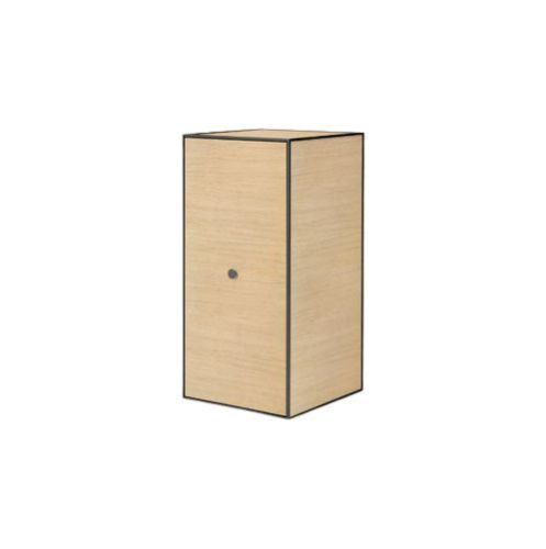 Audo Copenhagen Frame 70 70x35 cm inkl. Låge og 2 Hylder - Eg OUTLET
