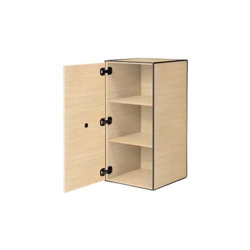Audo Copenhagen Frame 70 70x35 cm inkl. Låge og 2 Hylder - Eg OUTLET