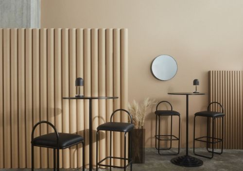 AYTM Circum Rundt Spejl Ø: 50 cm - Klar/Taupe OUTLET