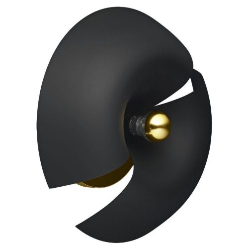 AYTM Cycnus Væglampe Ø: 45 cm - Sort/Guld OUTLET