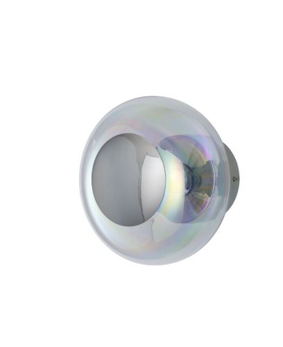 Ebb & Flow Horizon Ceiling/Wall Lamp S Ø: 21 cm - Chameleon/Silver OUTLET