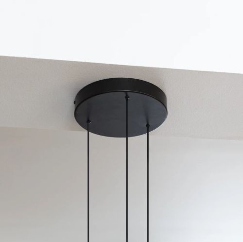 Umage Rosette Mini Cluster 3 Baldakinsæt med G4 fatning Ø: 20 cm - Black OUTLET