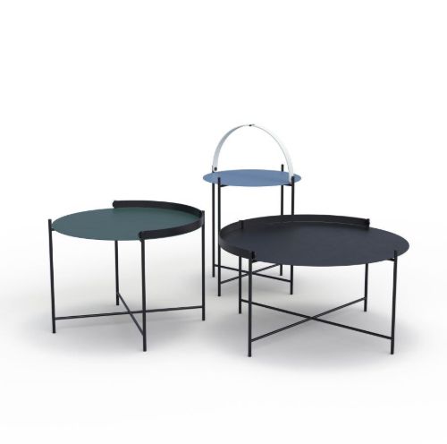 HOUE EDGE Tray Table Ø: 46 cm - Pine Green OUTLET