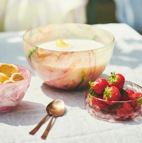 Kodanska Havana Banana Bowl Large Ø: 28 cm - Banana Pink OUTLET
