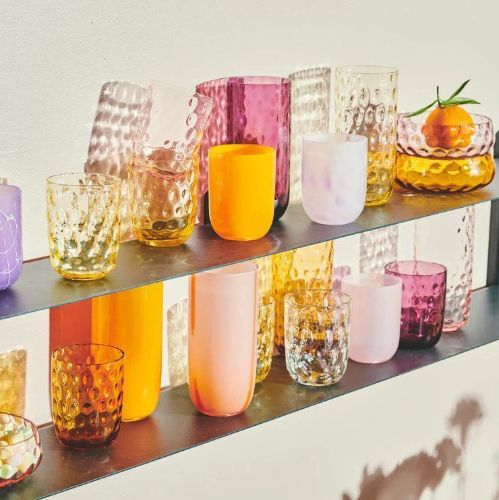 Kodanska Flow Tumbler 25 cl - Pink W. Pink Stripes OUTLET
