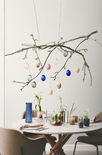 Kodanska Danish Summer Easter Egg Ø: 6,5 cm - Black Smoke OUTLET