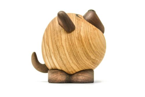 FableWood Ulven Wulf Pick-Me-Up L H: 10 cm - Træ OUTLET