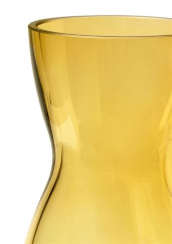 Holmegaard Calabas Vase H: 16 cm - Amber OUTLET