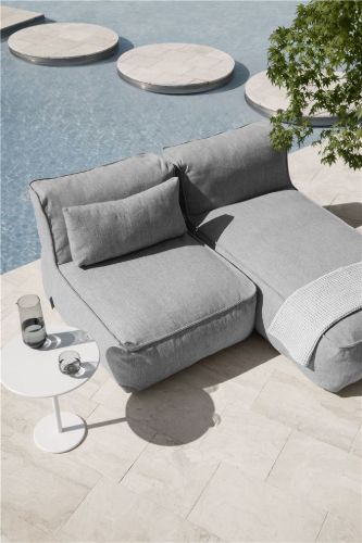 Blomus Grow Chaise Longue L: 145 cm - Cloud OUTLET