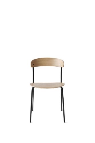 New Works Missing Chair SH: 46 cm - Oak/Black OUTLET