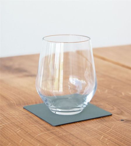 LindDNA Glass Mat Square 10x10 cm - Nupo Pastel Green OUTLET