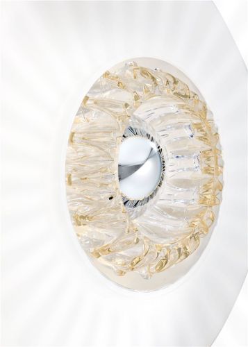 Design By Us New Wave Optic Wall XL inkl. Eyeball Ø: 38 cm - Opal OUTLET
