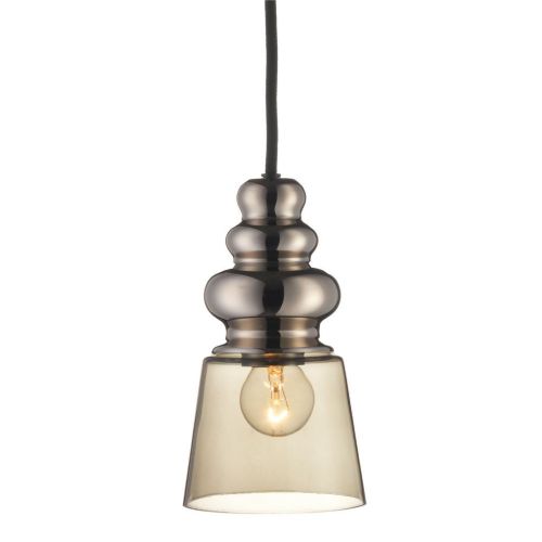 Design By Us Pollish XS Pendant Ø: 11 cm - Smoke/Black OUTLET