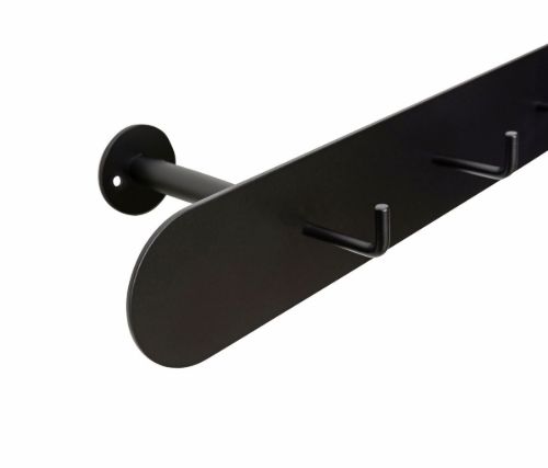 Hübsch Hack Coatrack B: 80 cm - Black OUTLET
