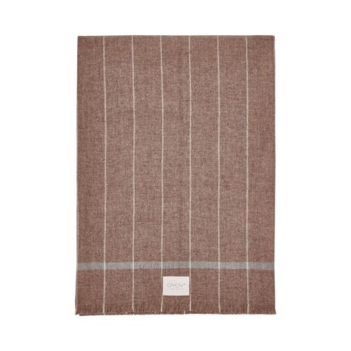 OYOY Balama Blanket Wool 180x130 cm - Caramel OUTLET