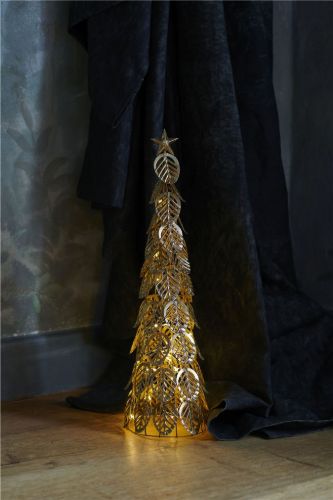 Sirius Kirstine Juletræ H: 53,5 cm - Guld OUTLET