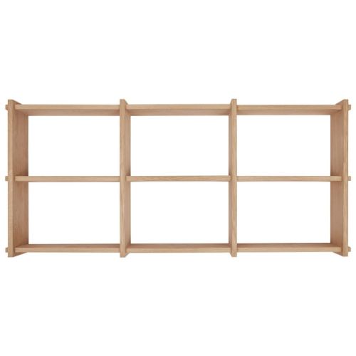 OYOY Grid Shelf Small H: 82 cm - Nature OUTLET