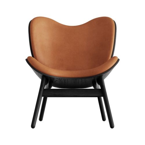 Umage A Conversation Piece Low Loungechair SH: 42 cm - Dunes Rust/Sort Eg OUTLET