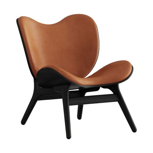 Umage A Conversation Piece Low Loungechair SH: 42 cm - Dunes Rust/Sort Eg OUTLET