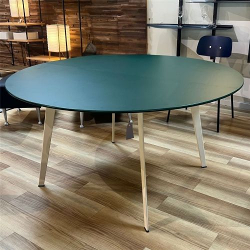 Montana Dinning JW Bord Ø:140 cm - Pine Laminate/ Beige stel Udstillingsmodel 4 2022 OUTLET
