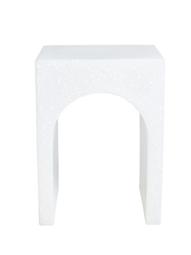 OYOY Siltaa Recycled Stool H: 12,5 cm - White OUTLET