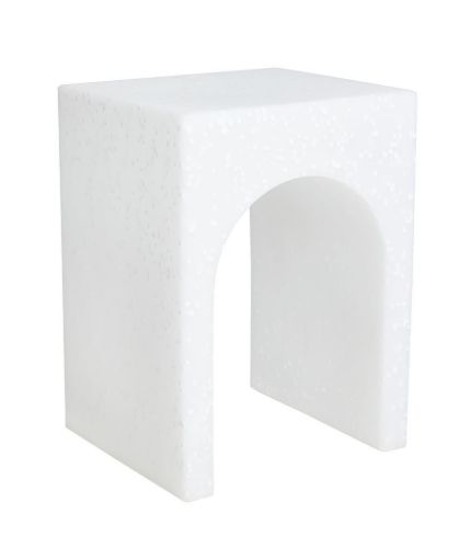 OYOY Siltaa Recycled Stool H: 12,5 cm - White OUTLET
