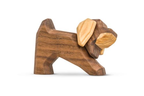 FableWood Den Lille Gravhund 6,5x9,5 cm - Træ OUTLET